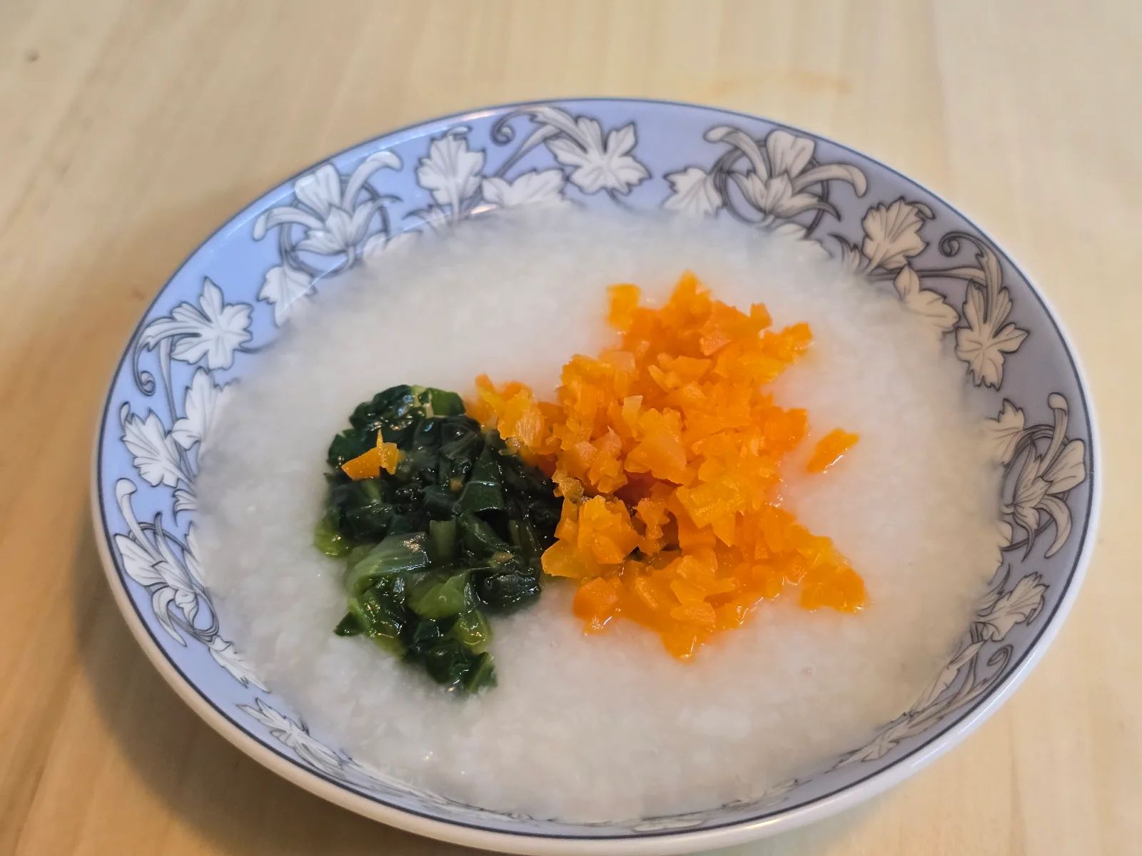 청경채당근죽