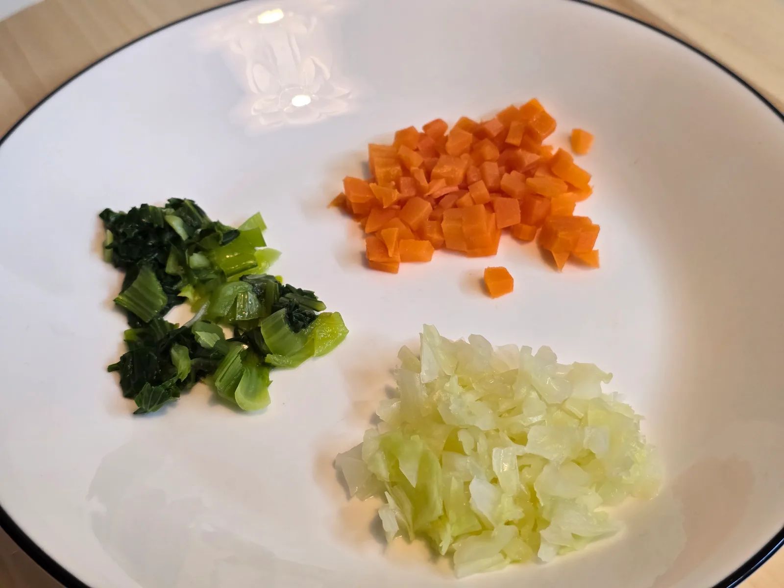삼색 채소찜