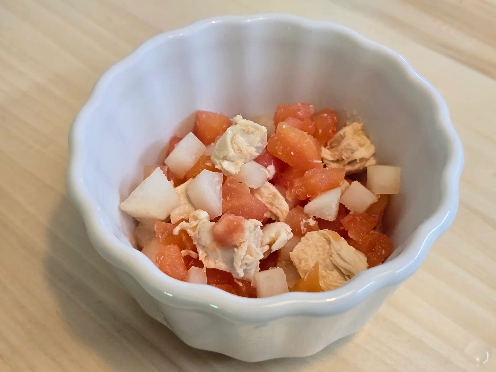 닭고기 토마토 무조림